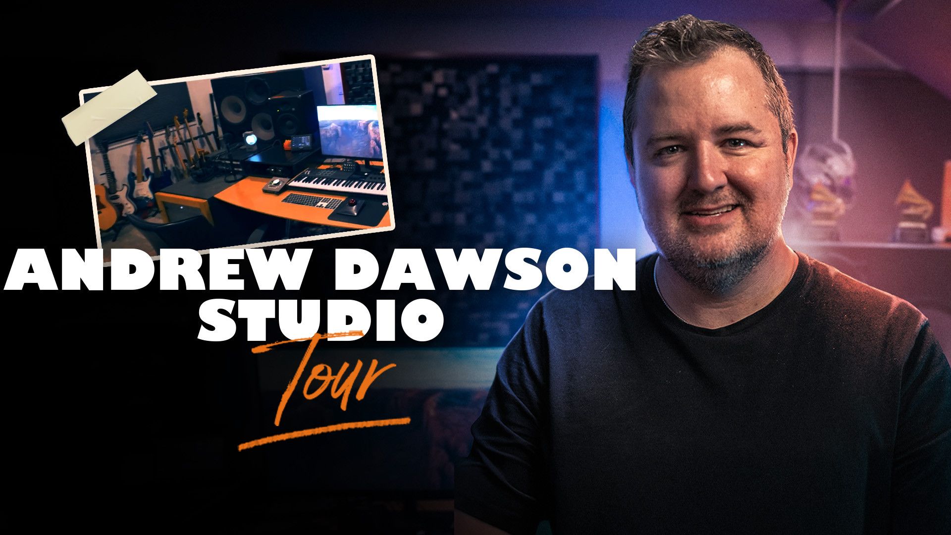 Visite du studio d'Andrew Dawson