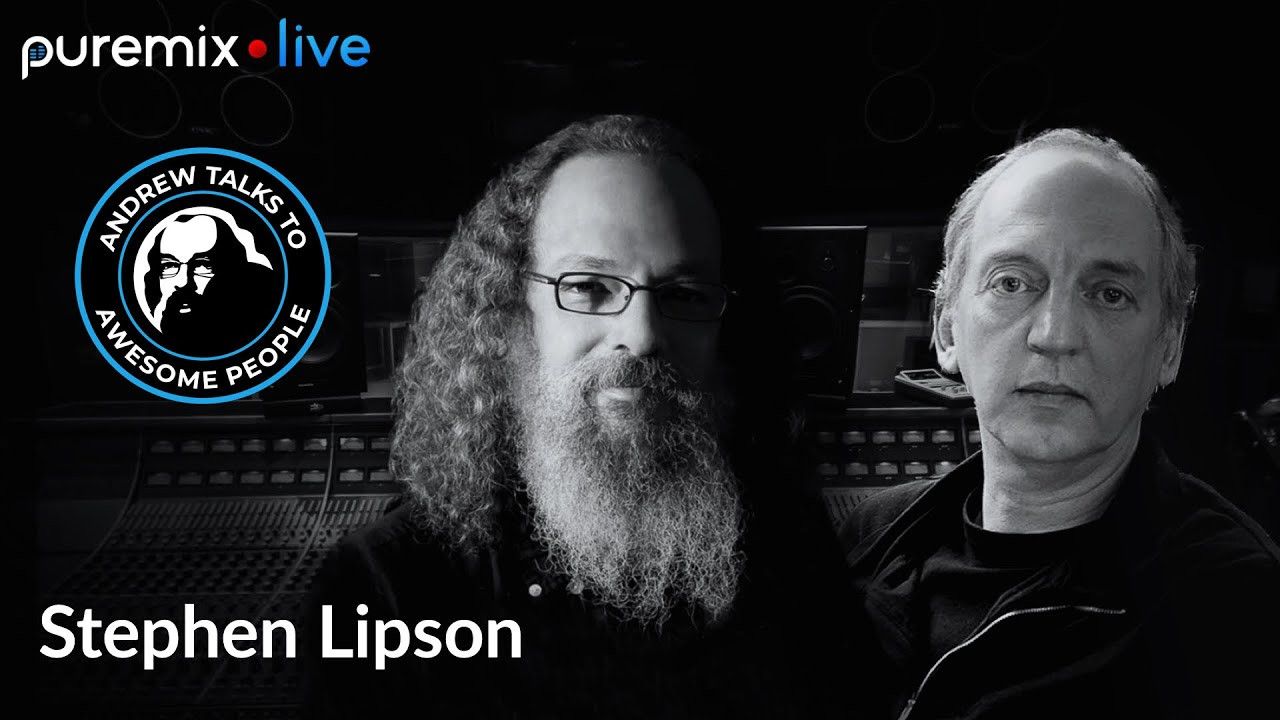 Andrew talks to Stephen Lipson