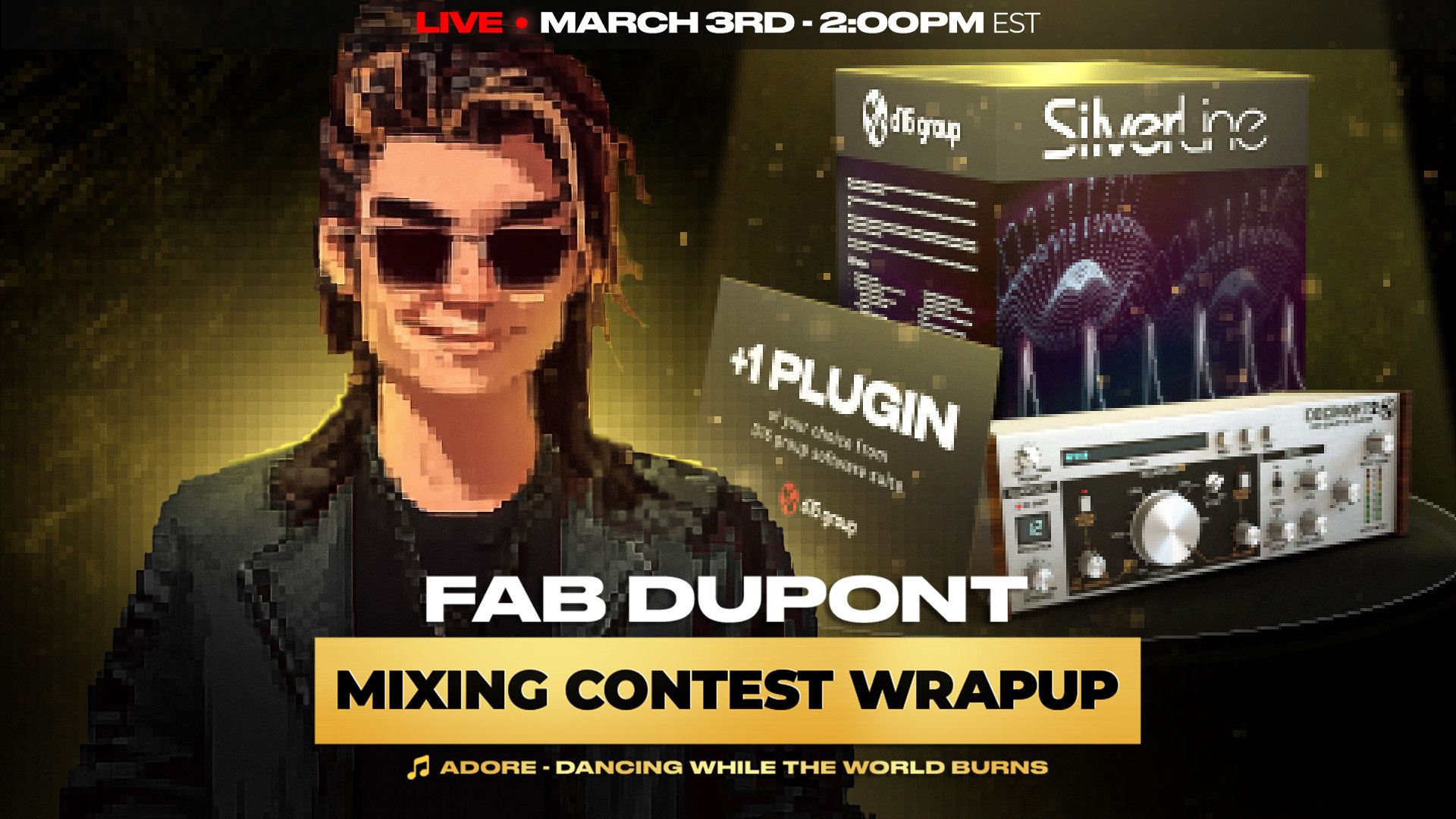 Mixing Contest Conclusione con Fab Dupont - Dancing While the World Burns