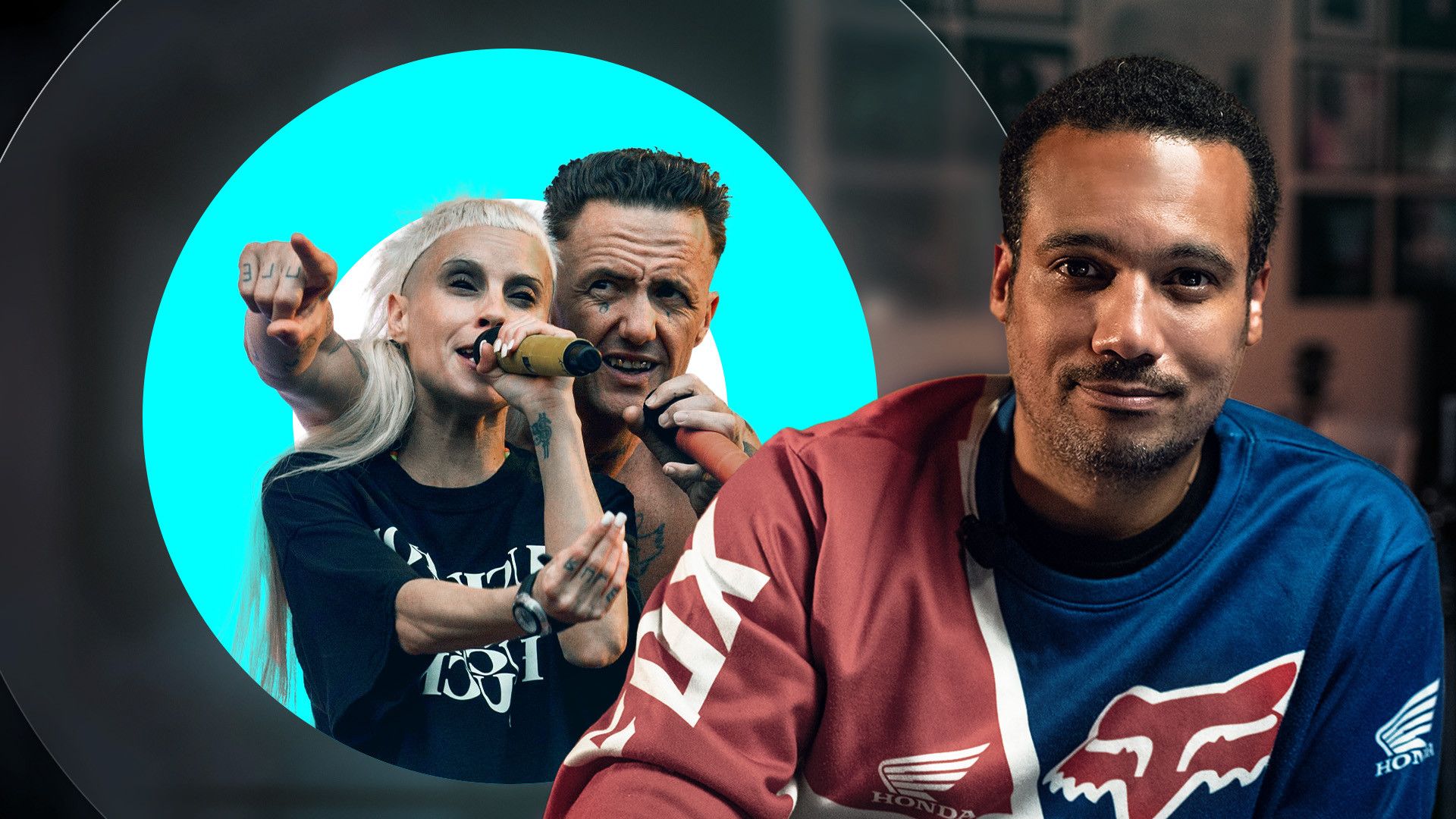 Chris Tabron mezclando Die Antwoord