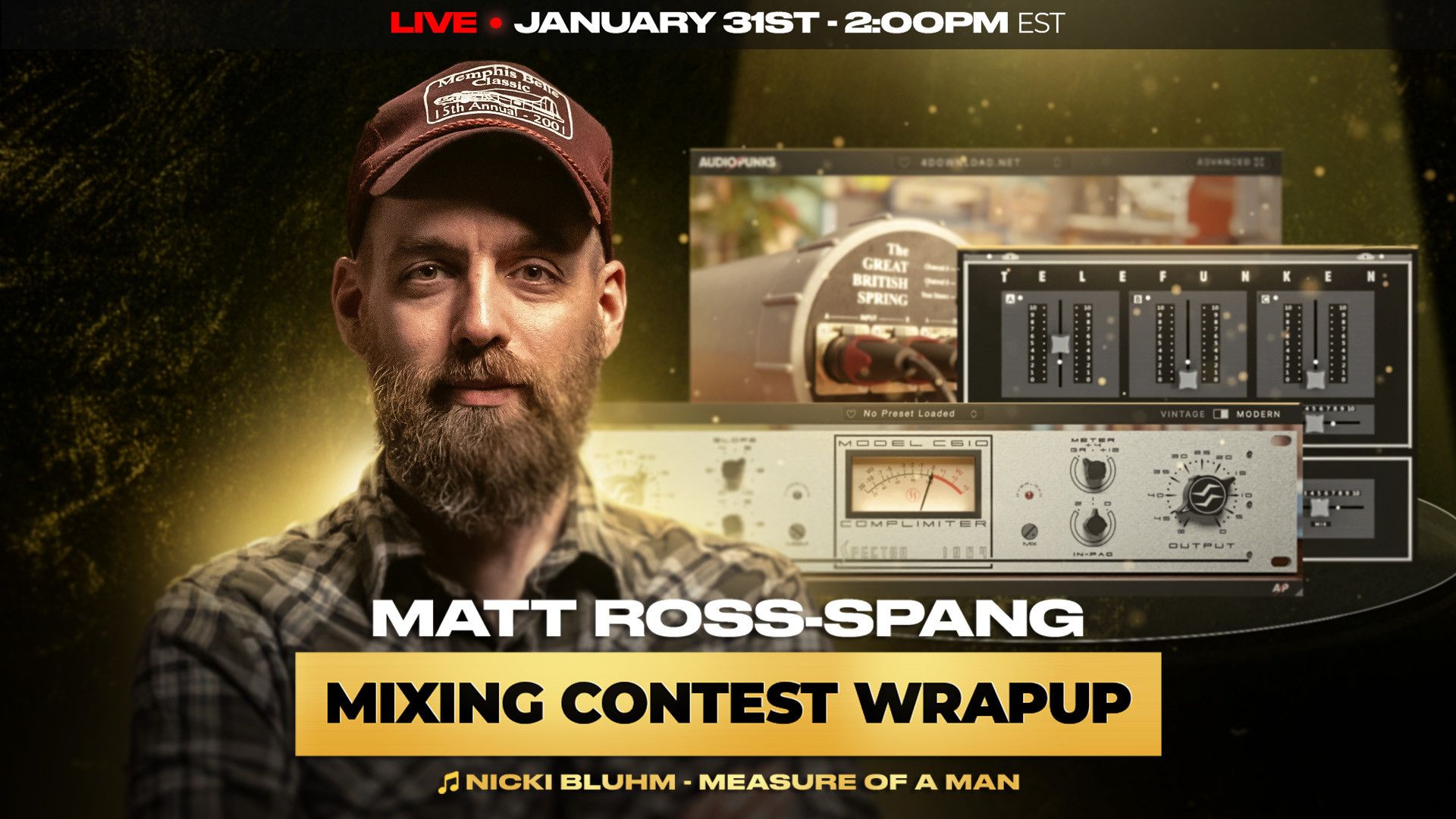 Conclusione del Contest di Mixing con Matt Ross-Spang - Misura di un uomo