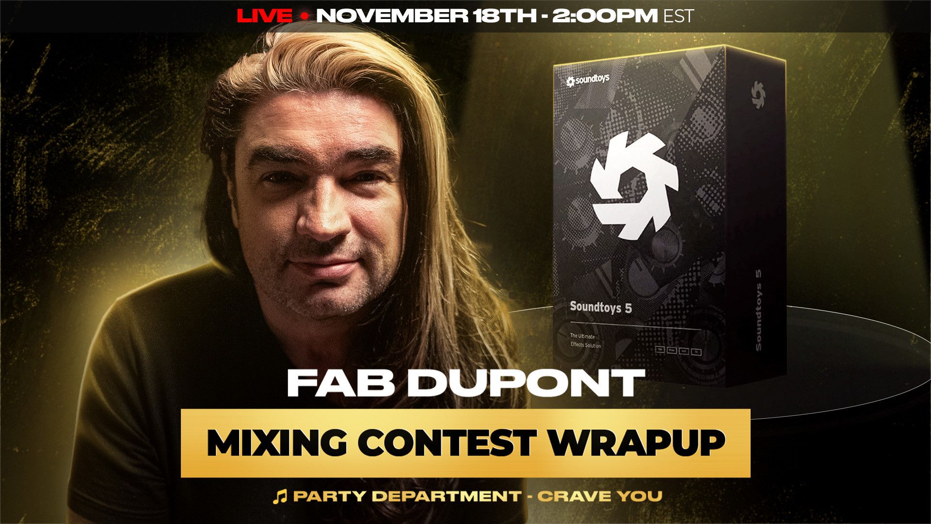 Riassunto del Contest di Mixing con Fab Dupont - Crave You