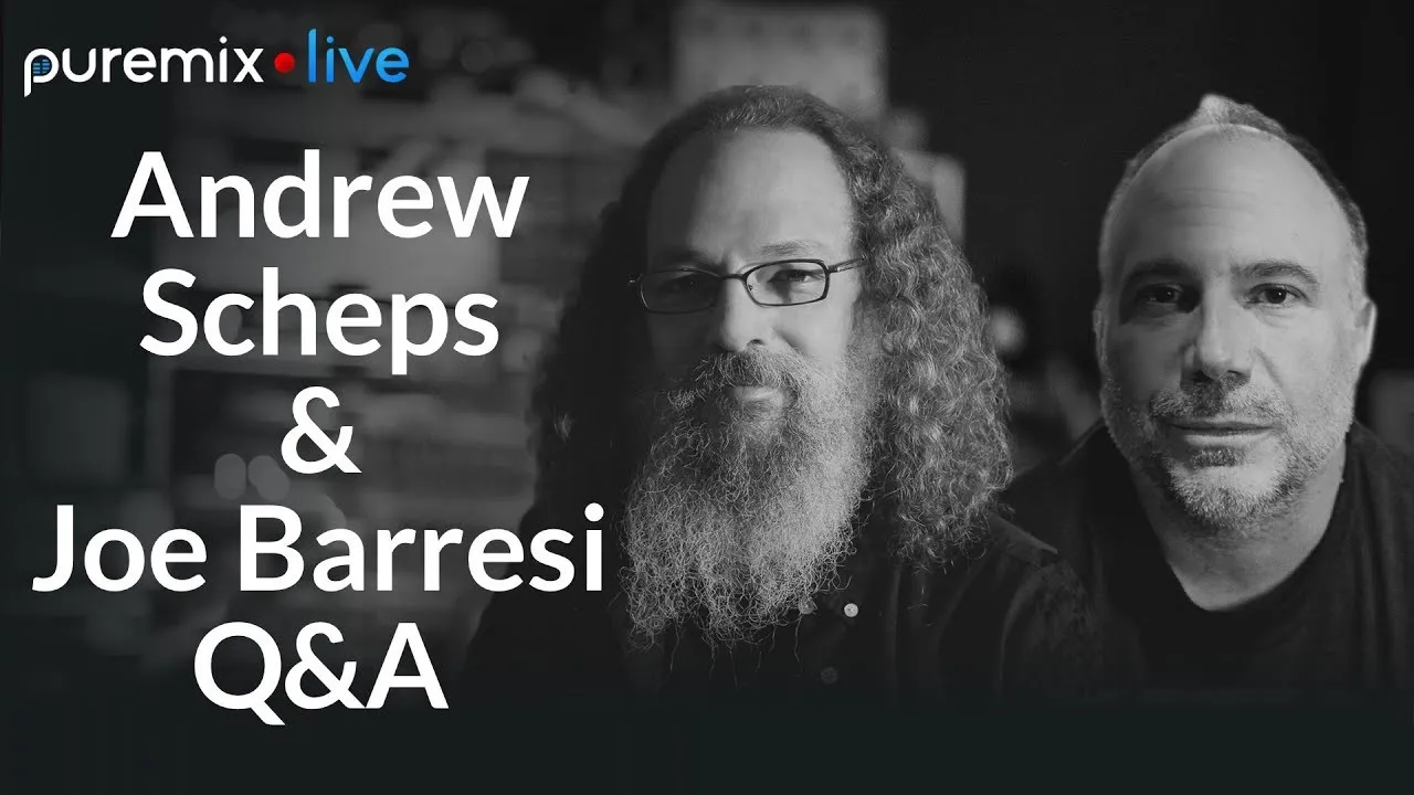 Andrew parla con Joe Barresi