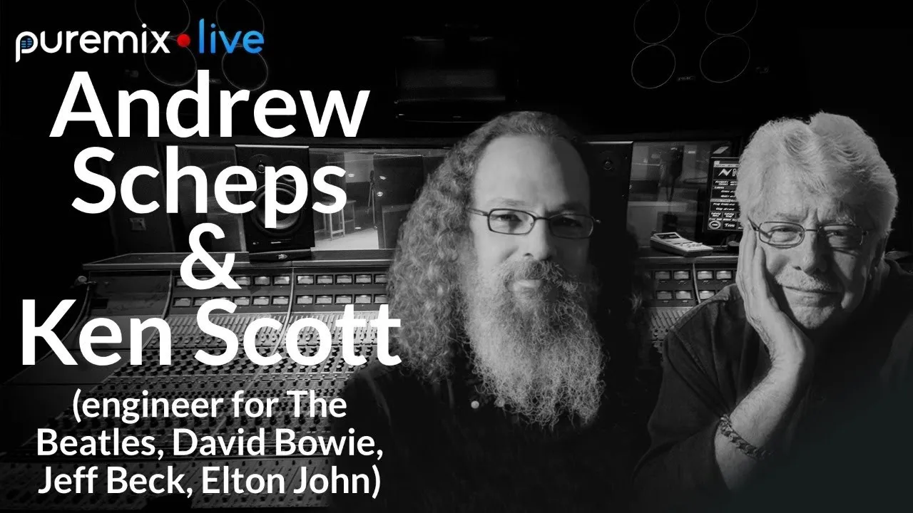 Andrew spricht mit Ken Scott