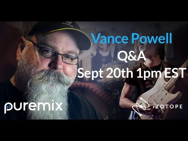 Session de questions-réponses en direct avec Vance Powell