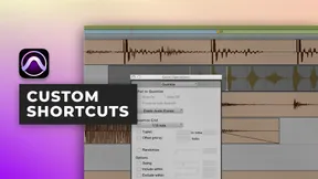 Creating custom shortcuts in Pro Tools