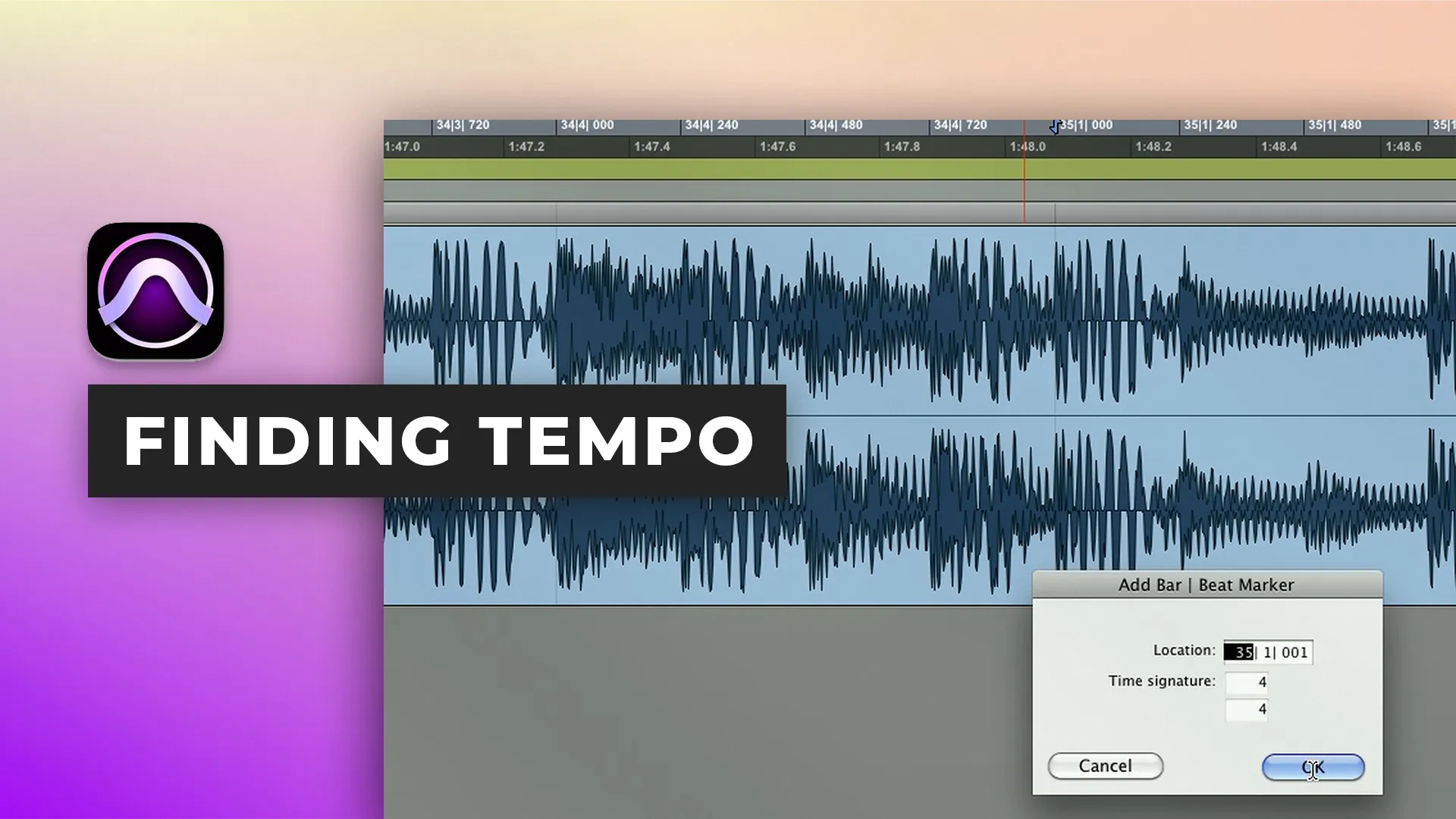 Encontrando o tempo no Pro Tools