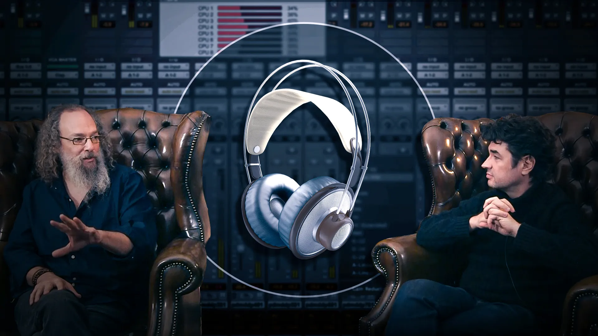 Mixando com fones de ouvido