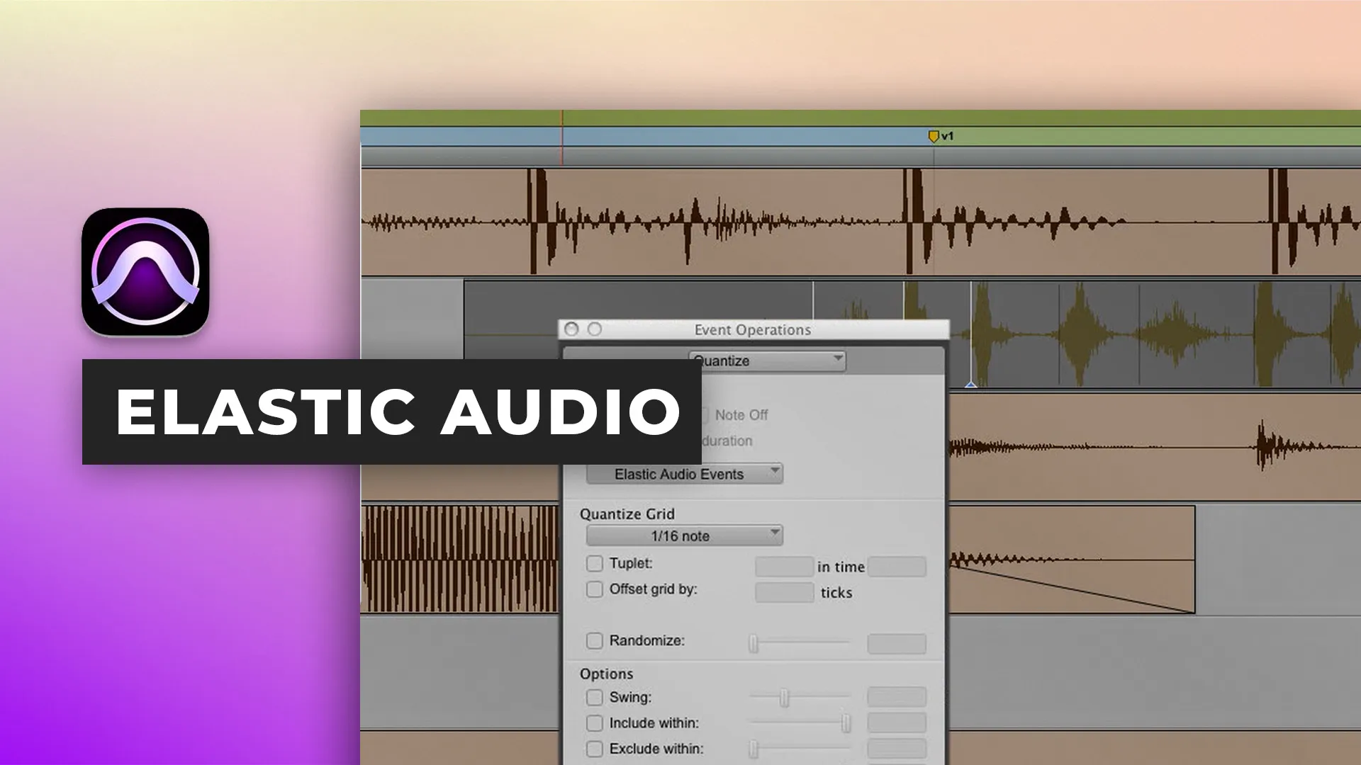 Come usare Elastic Audio in Pro Tools