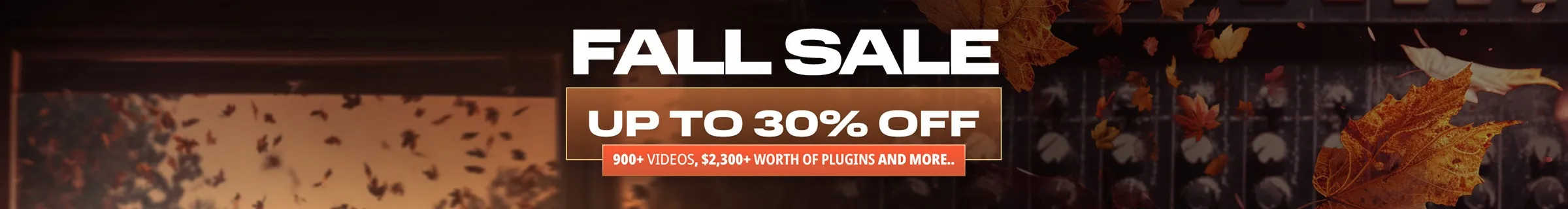Promoção de Outono large banner