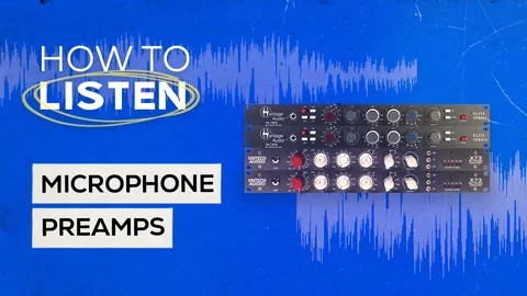 Vintage gear: microphone preamps