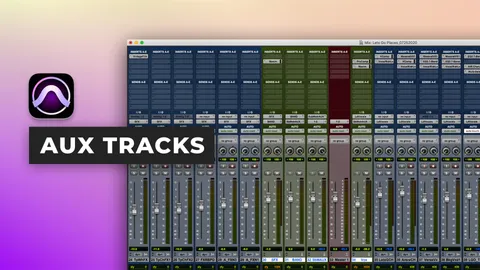 Aux-Spuren in Pro Tools