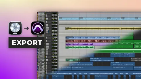 Exporter de Logic vers Pro Tools