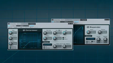 Usando compressão sidechain para atrasos dinâmicos