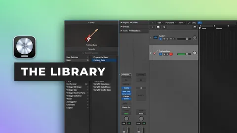 Wie man die Bibliothek in Logic Pro X verwendet