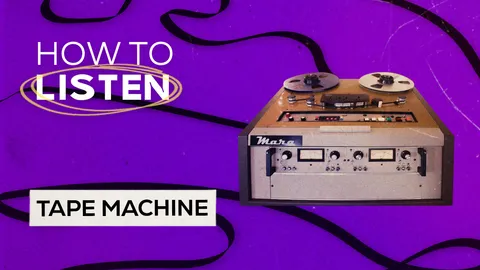 Équipement vintage : machines à bande