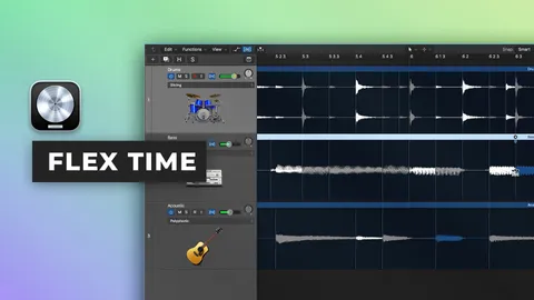 Utiliser le temps flexible dans Logic Pro X
