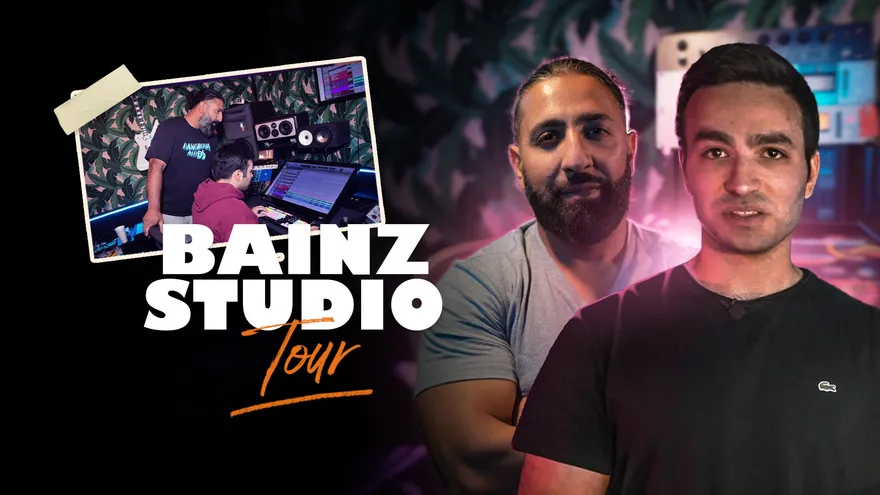 Bainz studio tour